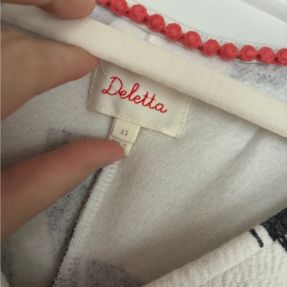 Deletta White and Black Dress - Picture 2 of 3